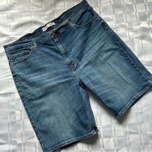 Levi’s Signature Blue Denim Jean Shorts